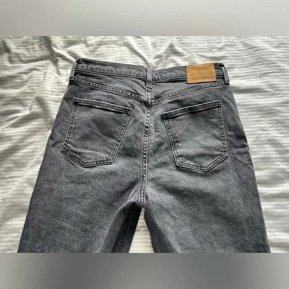 Denim Forum Arlo high rise straight leg Jeans - Picture 4 of 5